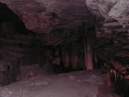 Кунгурская пещера. Грот с образованиями